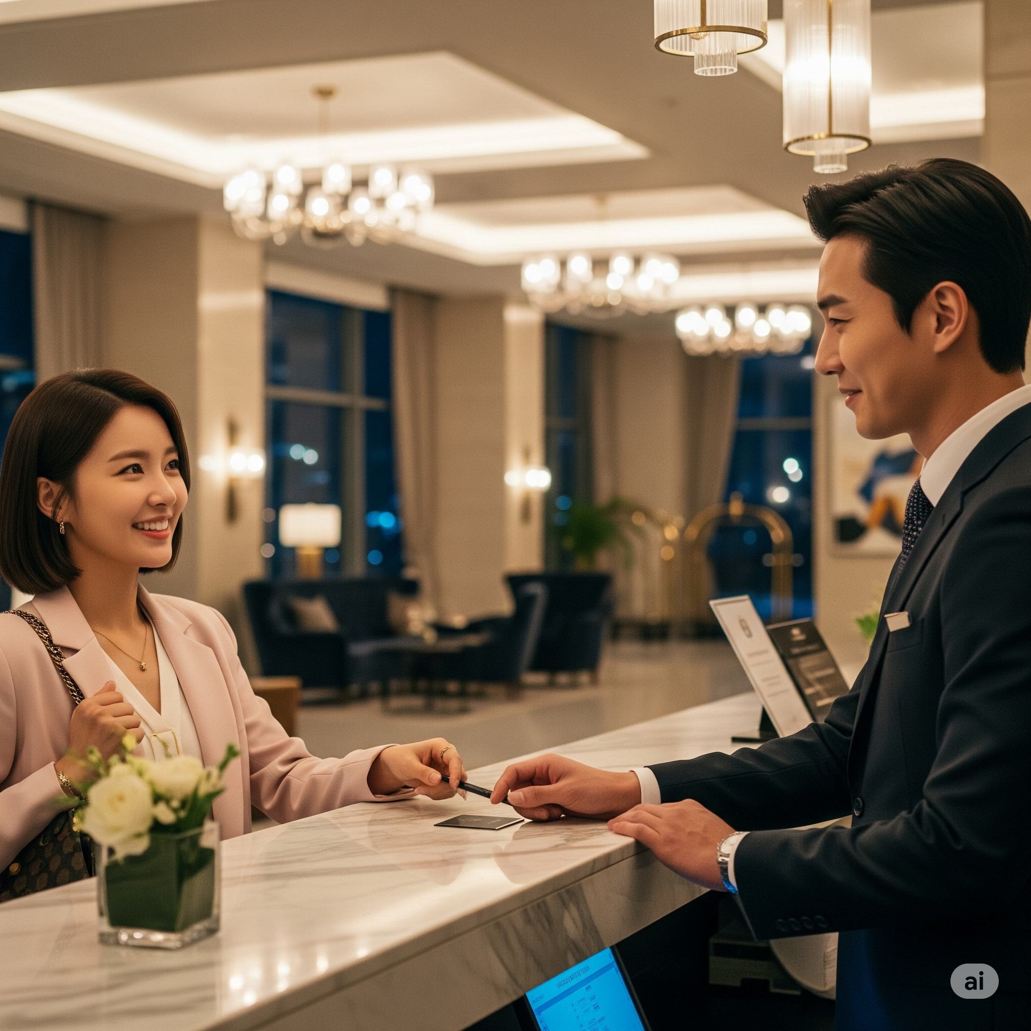 ホテルチェックイン編のイメージ